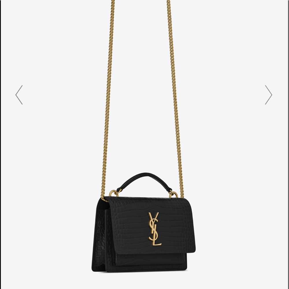 Saint Laurent SUNSET- EMBOSSED LEATHER (Brand New) - Picture 5 of 10